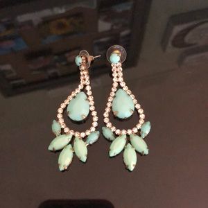 dangly earrings